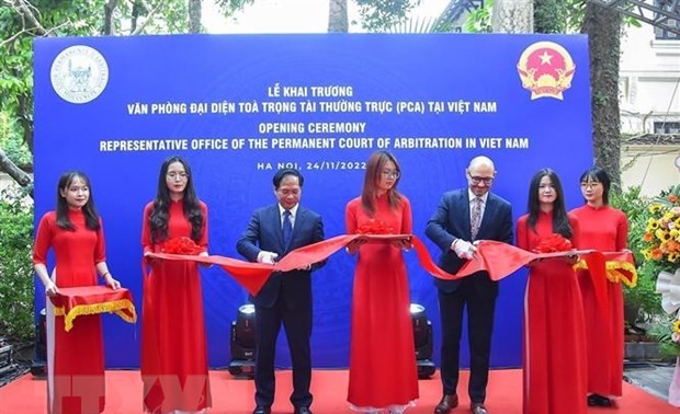 Inauguran la Oficina de Representación de la Corte Permanente de Arbitraje en Hanói