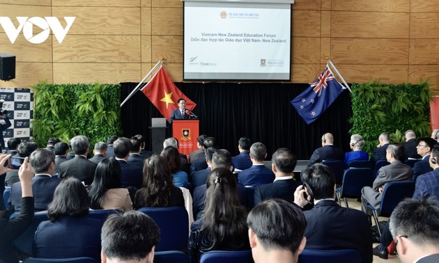 Vietnam y Nueva Zelanda intensifican cooperación en educación