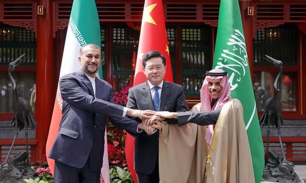 Irán y Arabia Saudita sellan su reconciliación en Beijing
