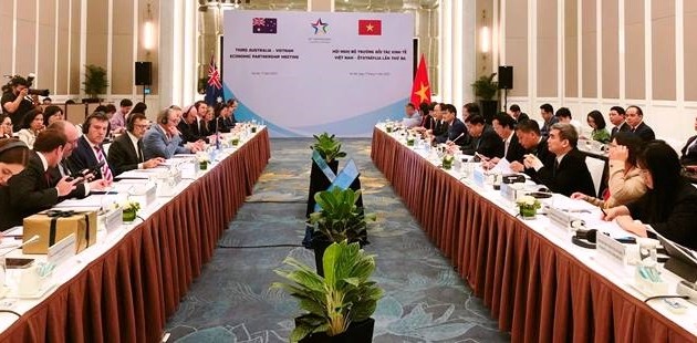 Celebran en Hanói III Reunión Ministerial de Asociación Económica Vietnam-Australia