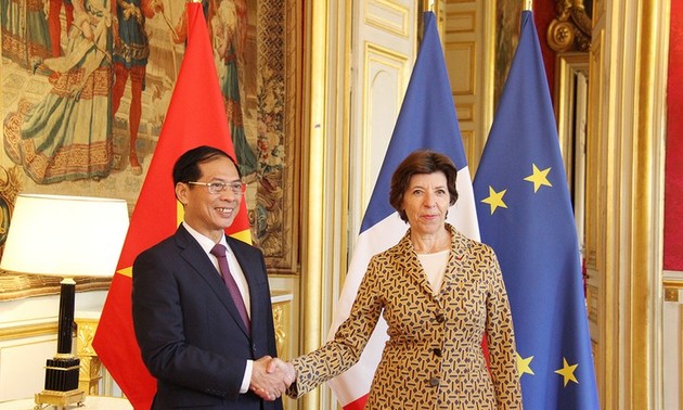 Canciller vietnamita visita Francia