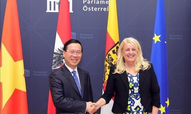 Vietnam y Austria fortalecen cooperación interparlamentaria 