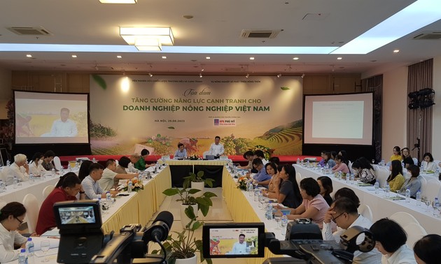 Vietnam estudia cómo mejorar la competitividad de las empresas agrícolas vietnamitas