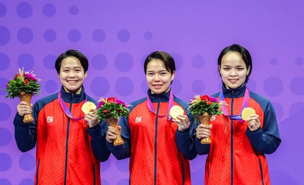 Tercera medalla de oro para Vietnam en ASIAD-19