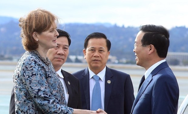 Presidente de Vietnam llega a San Francisco y comienza programa de trabajo en APEC 2023