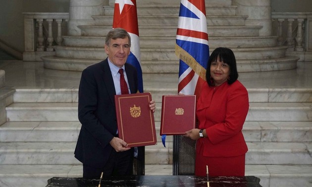 Reino Unido y Cuba firman acuerdo bilateral de diálogo y cooperación política