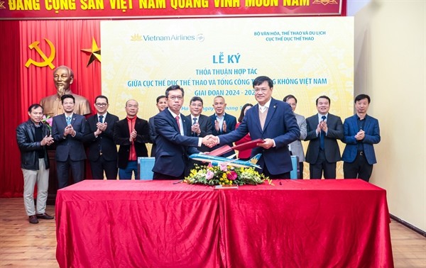 Cooperación para promover imagen de deportes vietnamitas