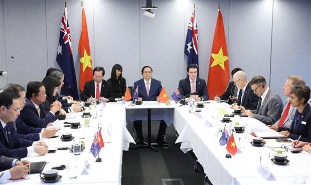 Premier Pham Minh Chinh visita organización australiana de investigación científica