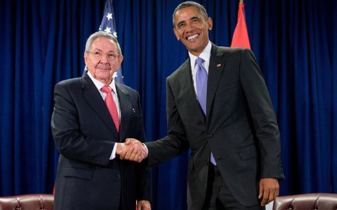 美国总统奥巴马结束对古巴的正式访问