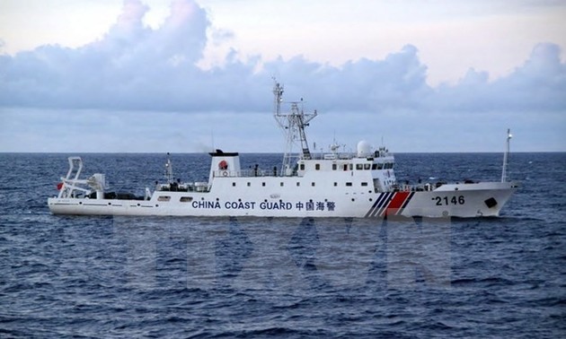 中国船只进入该国与日本争议海域