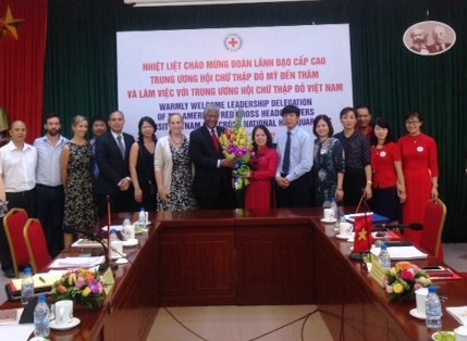 美国红十字会向越南人道主义项目提供2000多万美元援助
