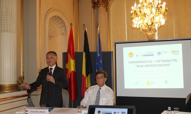 越南和欧盟共同开展《越欧自贸协定》