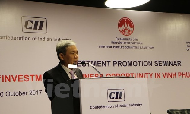 印度企业在越南永福省投资经营机会研讨会在印度举行