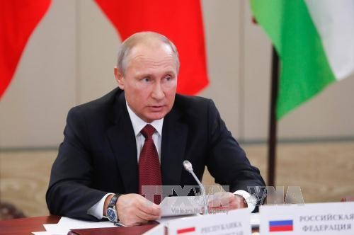 普京强调针对俄罗斯的制裁将逐步被解除