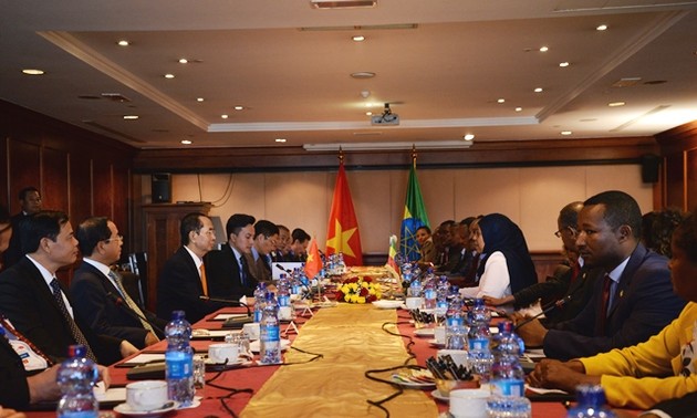 越南重视与埃塞俄比亚的传统友好关系和促进与埃方的多领域合作