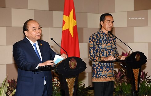 越南和印尼同意为双边关系创造新突破