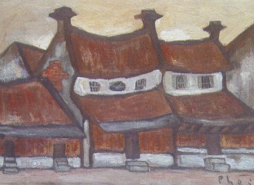 越南画家阮思严与裴春派的画展将在伦敦亚洲艺术周期间举行