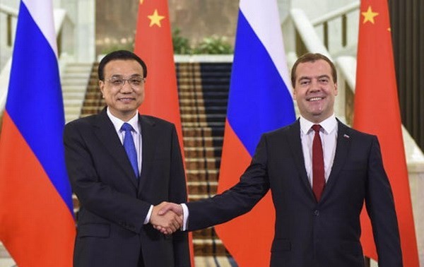 俄罗斯和中国在国际贸易上观点一致