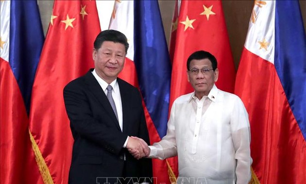 中国和菲律宾同意建立中菲全面战略合作关系