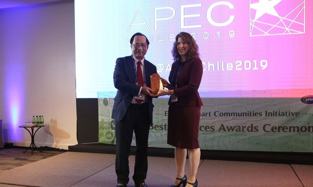 越南在APEC 2019年最佳实践奖颁奖仪式上受表彰