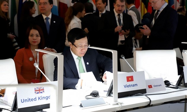 越南对第14届亚欧外长会议贡献显著