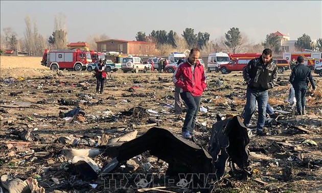 乌克兰客机在伊朗坠毁