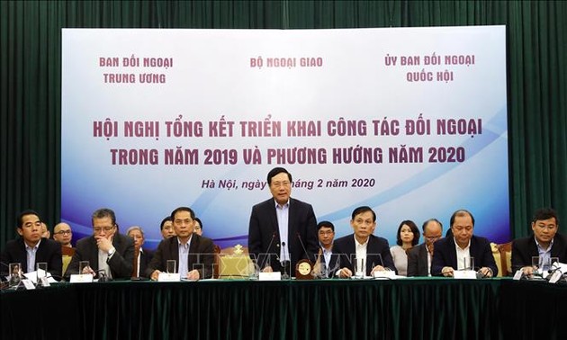 越南外交部、中央对外部、国会对外委员会开展2020年对外工作