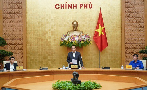 越南政府总理阮春福与胡志明共青团中央委员会举行工作会议