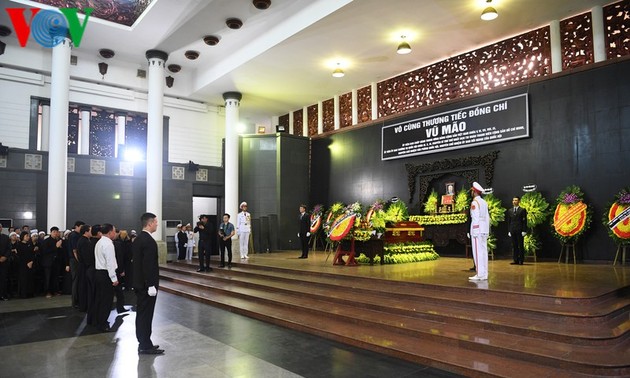 原越南国会办公厅主任武卯的葬礼以高规格举行