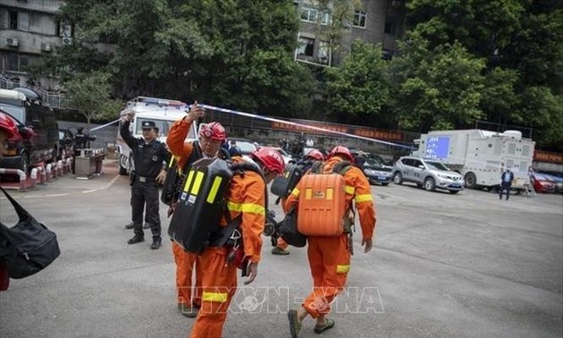 中国重庆煤矿事故致16人死亡