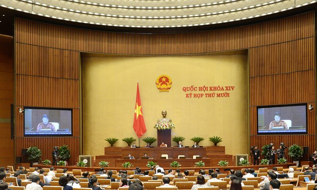 越南国会继续对政府成员进行质询