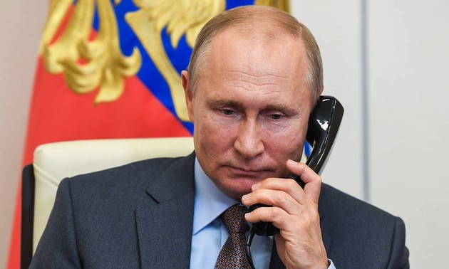 俄美两国总统通电话