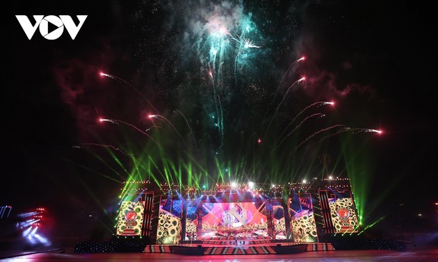 庆祝越共十三大圆满成功的艺术晚会在河内举行