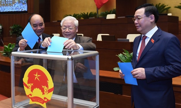 越南国会免去国家主席职务