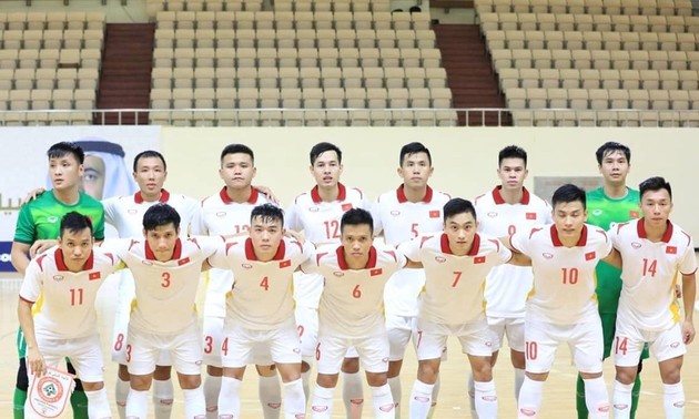 越南五人制足球队夺得2021年国际足联室内五人制足球世界杯入场券