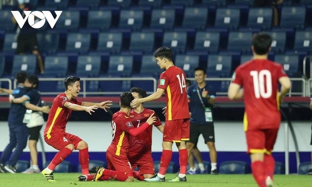 2022年世界杯亚洲区预选赛：越南队以4:0的比分大胜印度尼西亚队