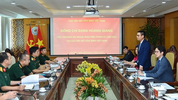 参加维和行动标志着越南在防务领域融入国际的新进展