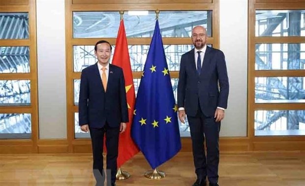 比利时和欧盟希望加强与越南的关系