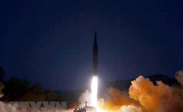 日本称朝鲜发射的疑似弹道导弹飞行速度达10马赫