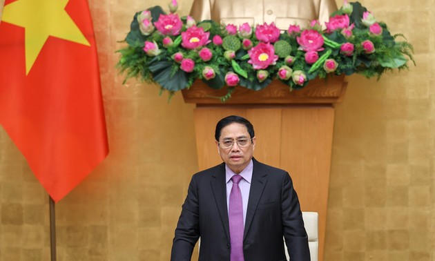 越南政府总理范明政主持国家总体规划方向全国会议