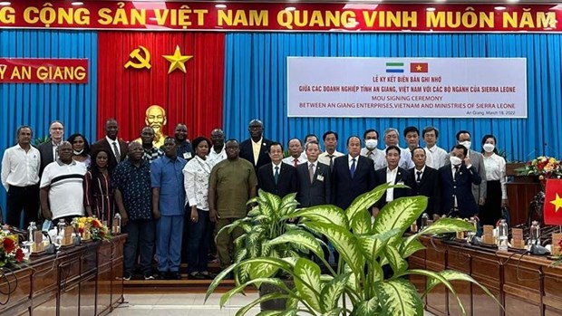 塞拉利昂共和国希望与越南加强农业合作关系
