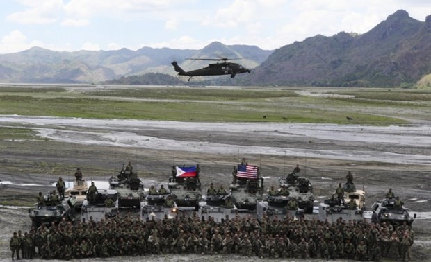 美国与菲律宾将举行规模空前的联合军事演习