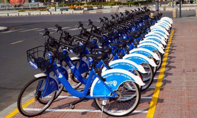 河内试点开展城市自行车服务