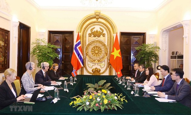 越南与挪威第9次政治磋商举行