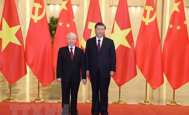越南党和国家领导人向中国新一届国家机构领导人致贺电