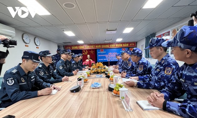 越南海警与中国海警举行会谈