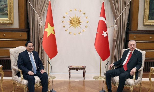 越南和土耳其促进多领域合作