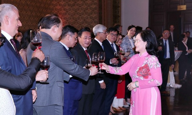 越南胡志明市领导人会见外国机构代表