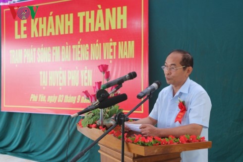 La VOV inaugure un émetteur FM à Phù Yên (Son La)