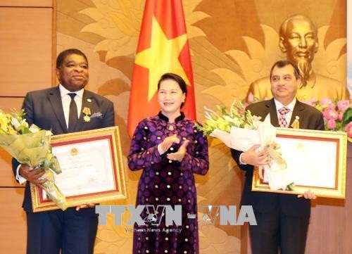 Nguyen Thi Kim Ngan reçoit des dirigeants de l’UIP 